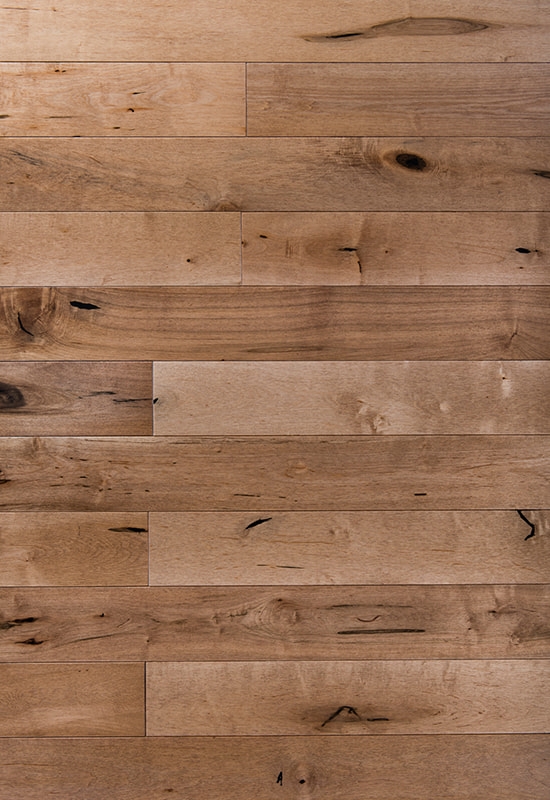 Kinesisk ahorn 90 fladt fast trægulv